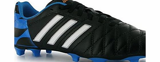 adidas  Kids 11Questra TRX FG Childens Lace Up Football Boots [ Black , UK 1 ]